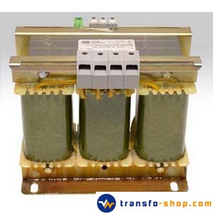 TRANSFO TRI MONO 1KVA PRI:3x400V-SEC:1x230V IP00